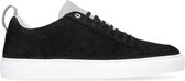 Van Lier - Heren - Zwarte leren sneakers - Maat 43