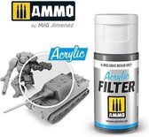 AMMO MIG 0805 Acrylic Filter Medium Grey - 15ml Effecten potje