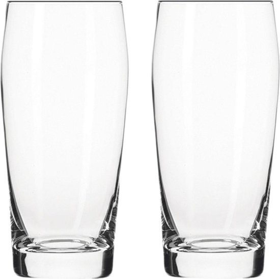 12x stuks bierglazen van ml | bol.com