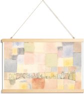 JUNIQE - Posterhanger Klee - New Part of the Town M -20x30 /Blauw &