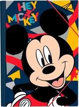 Disney Elastomap Mickey Mouse Junior 35 X 25 Cm Donkerblauw