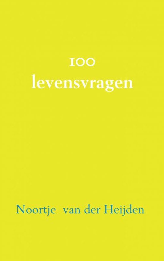 100 filosofische levensvragen - cover