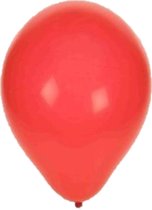 Helium ballonnen Rood 100 stuks