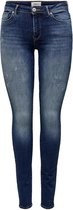 Only Jeans Onlshape Life Reg Sk Rea703 15234885 Dark Blue Denim Dames Maat - W28 X L32