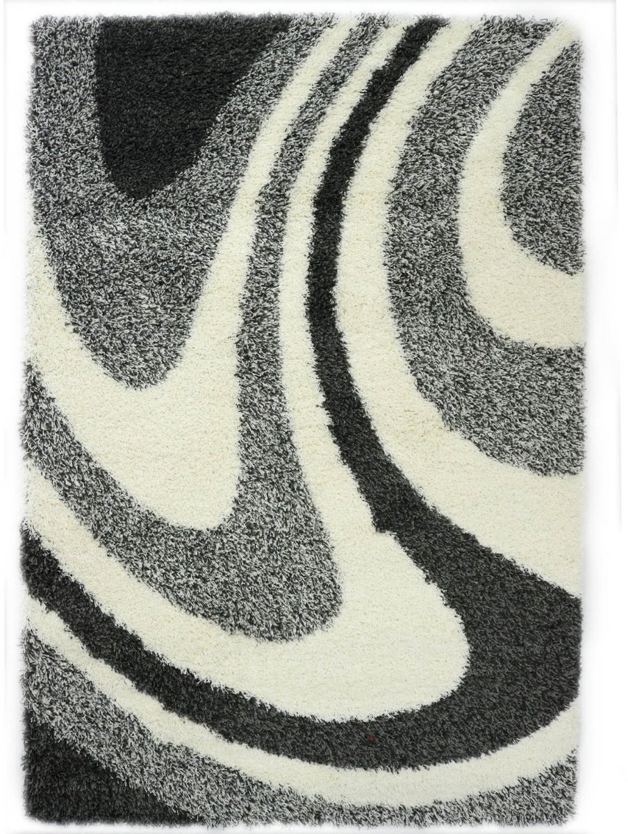 Vloerkleed Shaggy Plus 7110 Grey 200x290 cm