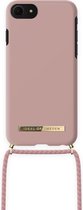 iDeal of Sweden Ordinary Phone Necklace Case voor iPhone 8/7/6/6s/SE Misty Pink