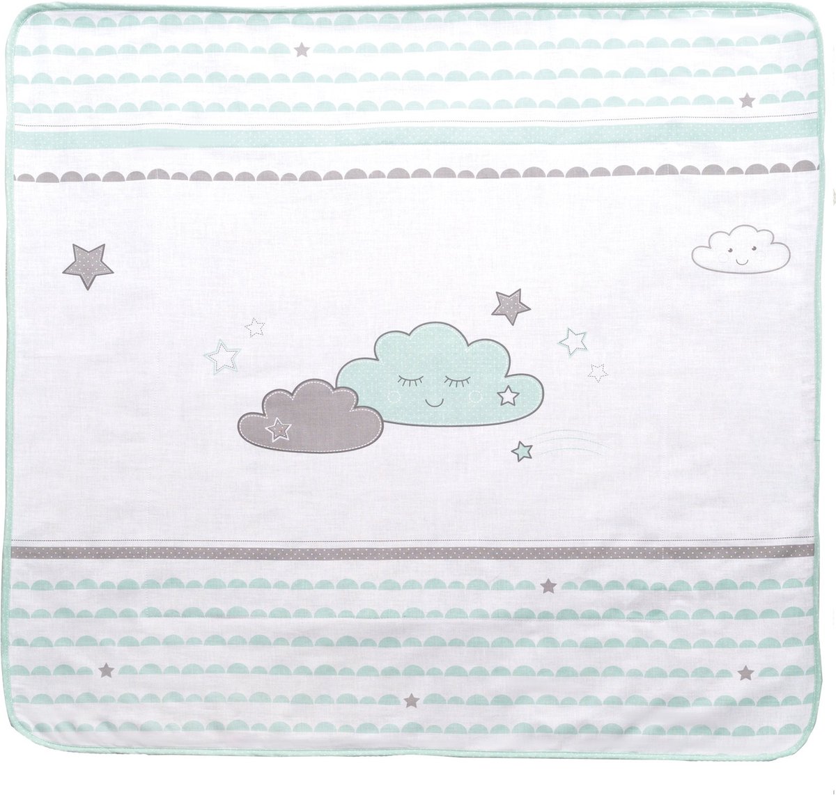 roba Warme en Pluizige Babydeken 'Happy Cloud', 80 cm Lengte x 80 cm Breedte