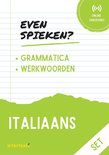 Even Spieken - Italiaans grammatica en werkwoorden (set)