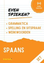 Even Spieken - Spaans grammatica, spelling,uitspraak , (set)