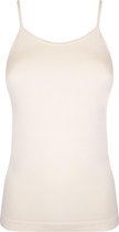 MAGIC Bodyfashion Bamboo Cami Onderhemd Bamboo Cream Vrouwen - Maat XL