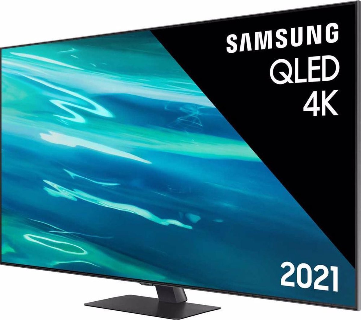 Samsung QE55Q80A - 55 inch - 4K QLED - 2021 | bol.com