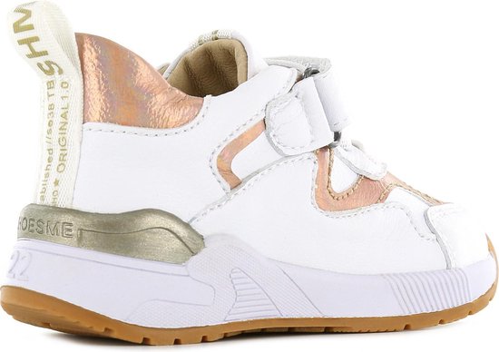 Shoesme witte sneaker met shiny details | bol.com