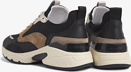 VIA VAI Zaira Fae Sneakers Leer Zwart Maat 41 bol