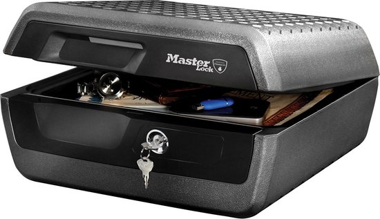 Coffre-fort pour documents Masterlock LCFW30100 - résistant au feu