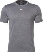 Reebok WR Melange Shirt Heren - sportshirts - grijs - maat XL