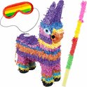 Piñata âne Mexicain Pliable 48 Cm - Pour Fêtes Et Anniversaires, à Remplir De Bonbons Et Surprises