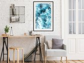 Artgeist - Schilderij - Sea Foam - Multicolor - 40 X 60 Cm