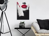 Doe-het-zelf op canvas schilderen - Classy Woman-40x60