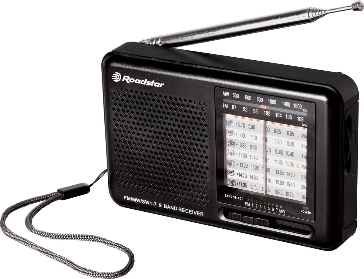 Roadstar Draagbare radio - FM / AM / SW 1-7 - Radio