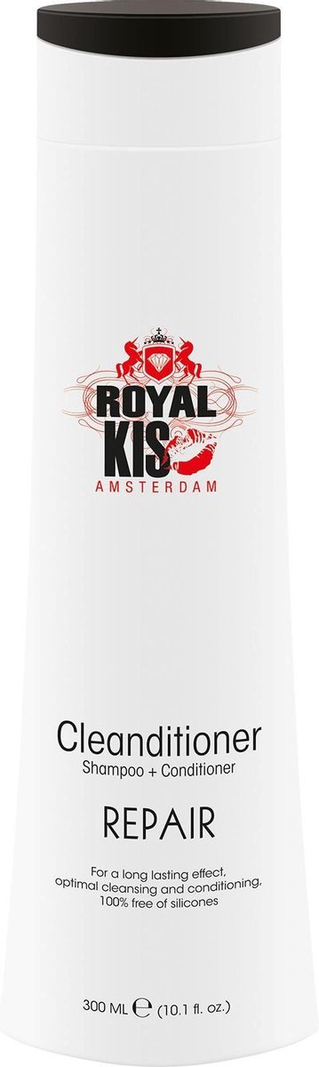 Royal KIS Cleanditioner Repair - 300ml - Normale shampoo vrouwen - Voor Alle haartypes