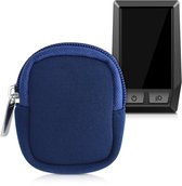 kwmobile hoesje voor e-bike display - Waterdichte display cover elektrische fiets - Van neopreen in donkerblauw