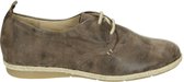 Verhulst 7334 - Volwassenen Dames veterschoenen - Kleur: Taupe - Maat: 40