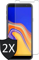 Samsung J4 Plus Screenprotector - Samsung J6 Plus Screenprotector - Samsung Galaxy J4 Plus / J6 Plus Screen Protector Glas - 2 Stuks