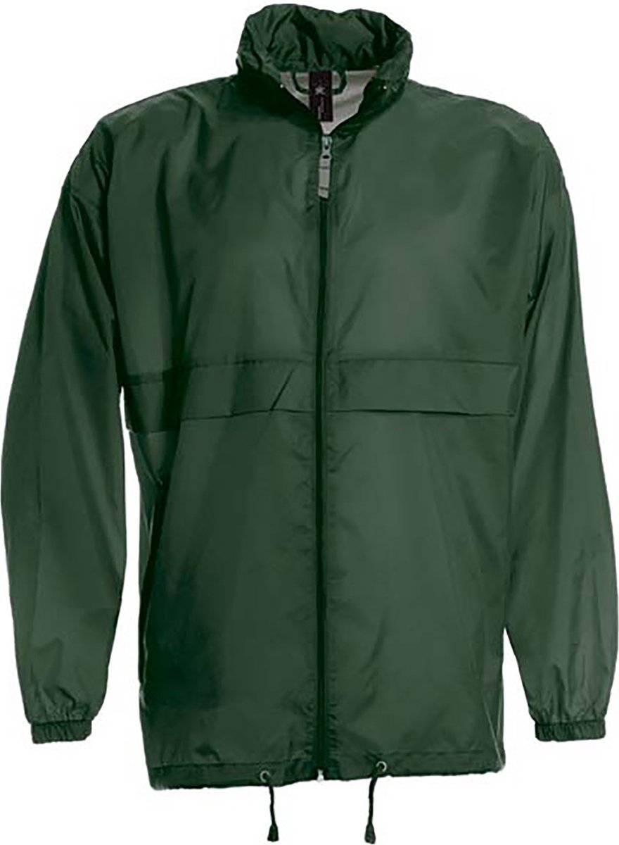 B&C Sirocco Heren Lichte Jas Heren Jassen Donker Groen