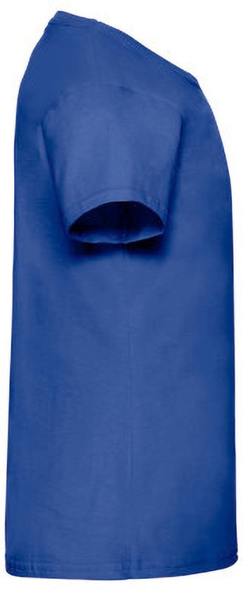 Fruit Of The Loom Filles T-shirt à manches courtes pour Kinder (2 pièces) (Retro Heather Royal Blauw)