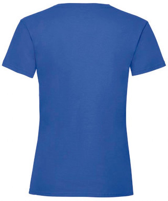 Fruit Of The Loom Filles T-shirt à manches courtes pour Kinder (2 pièces) (Retro Heather Royal Blauw)
