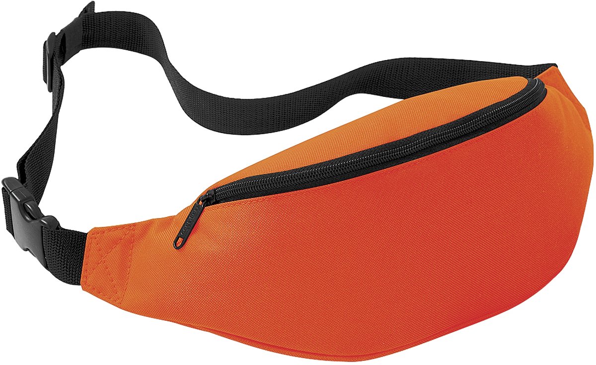 Bagbase Verstelbare gordeltas (2,5 Liter) (Pakket van 2) (Oranje)