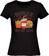 Burger & Fries - T-Shirt Dames - Katoen