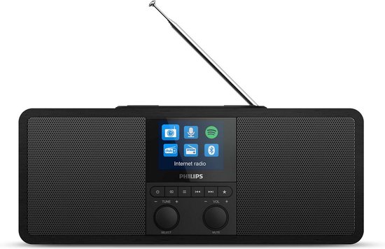 Philips TAR8805 - Digitale internet radio - Zwart