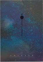 The Voyagers: Reaching for the Stars, NASA/JPL - Foto op Forex - 30 x 40 cm