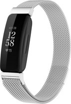 Shop4 - Fitbit Ace 3 Bandje - Small Metaal Zilver