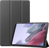 Samsung Galaxy Tab A7 Lite 8.7 (2021) Bookcase hoesje - Just in Case - Effen Zwart - Kunstleer