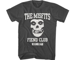 Misfits - Fiend Club Heren T-shirt - XL - Zwart