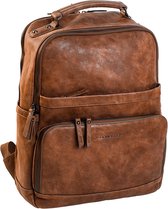 Daniel Ray Lafayette Laptop Rugtas - 15,6 inch - Cognac