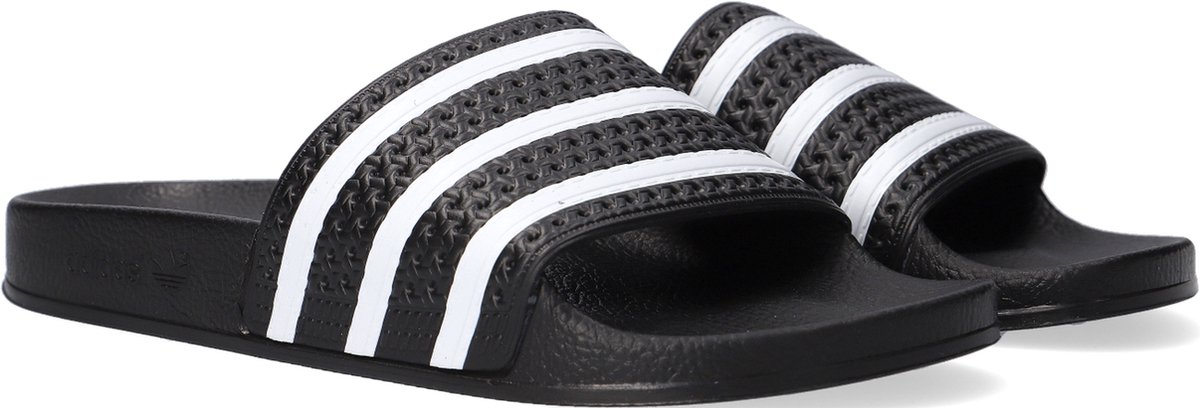 adidas Adilette Heren Slippers - Core Black/White/Core Black - Maat 44.5 |  bol.com