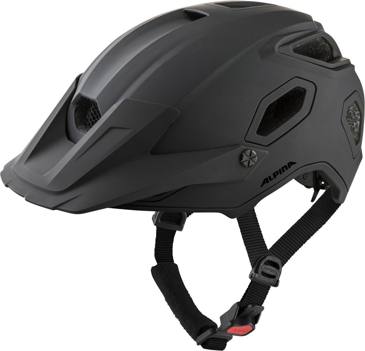 Alpina Comox Helmet, zwart Hoofdomtrek 57-62cm
