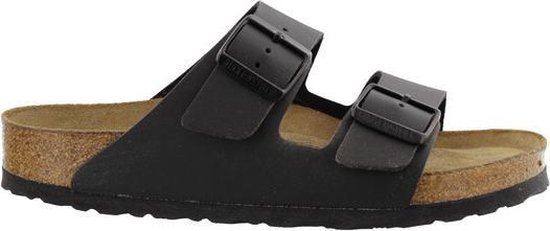 Birkenstock Arizona BF Zacht Voetbed, Zwart, Slippers Maat 39 | bol.com