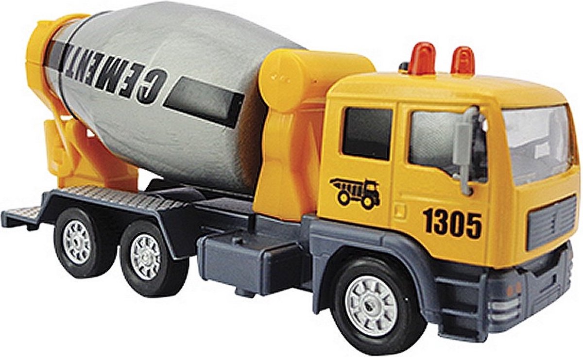 Pull Back Cementwagen met Licht & Geluid — afbeelding 4