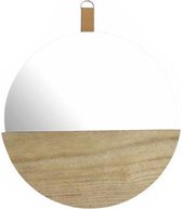Rox Living Spiegel Met Opbergruimte Rond 30 Cm Hout