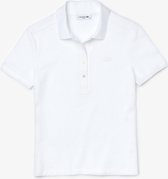 Lacoste Dames Poloshirt - White - Maat 32