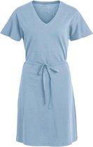 Vila Jurk Vidreamers V-neck Dress/su - Lmt 14072245 Ashly Blue Dames Maat - L