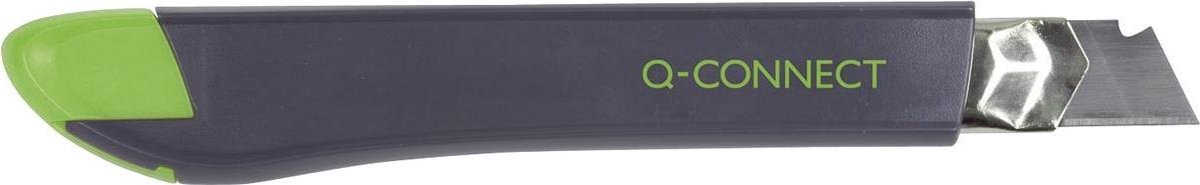 Q-CONNECT Heavy Duty cutter, zwart/groen