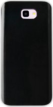 - ADEL Siliconen Back Cover Softcase Hoesje Geschikt voor Samsung Galaxy J4 Plus - Doorzichtig Transparant