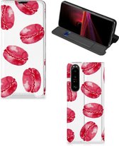 GSM Hoesje Sony Xperia 1 III Fotohoesje ontwerpen Pink Macarons