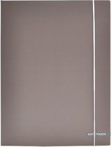 Verhaak Elastomap Soft Touch Nature A4 Karton Bruin