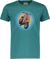 Hensen T-shirt - Slim Fit - Petrol - XXL